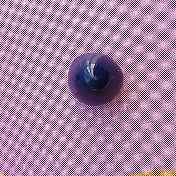 Handmade blue polymer clay earrings. Boucles d'oreilles fait à la main - Picture 3 of 9